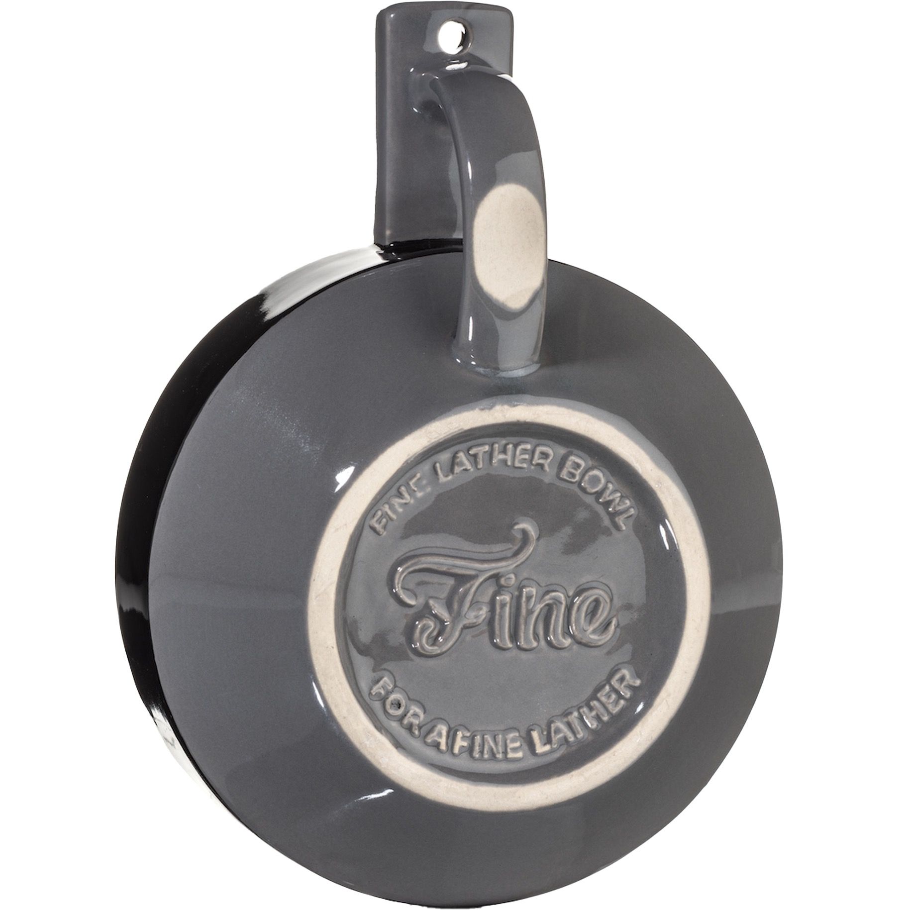 Fine Accoutrements Lather bowl red/white Scheersalon